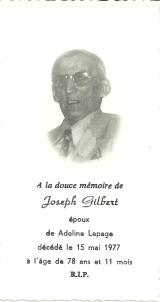 Généalogie Gilbert