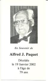 Généalogie Paquet