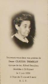 Généalogie Tremblay