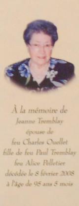 Généalogie Tremblay