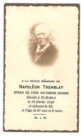 Genealogy Tremblay