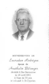 Genealogy Rodrigue