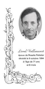 Généalogie Vaillancourt