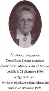 Genealogy Bouchard