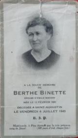 Généalogie Binet