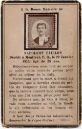 Généalogie Taillon