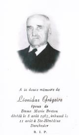 Généalogie Gregoire