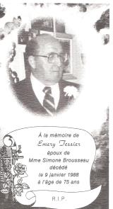 Généalogie Tessier