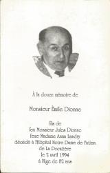 Généalogie Dionne