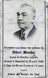 Généalogie Boucher