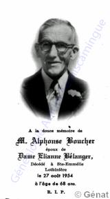 Généalogie Boucher