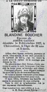 Généalogie Boucher