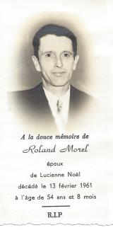 Généalogie Morel