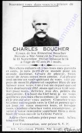 Genealogy Boucher