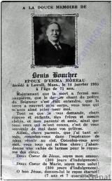 Généalogie Boucher