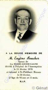 Genealogy Boucher