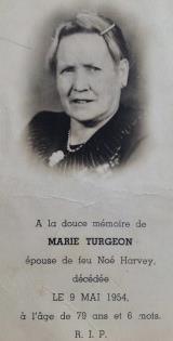 Généalogie Turgeon