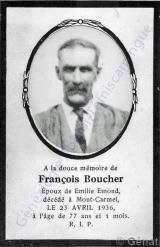 Généalogie Boucher