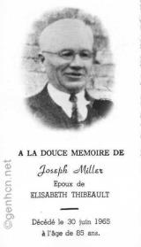 Généalogie Miller