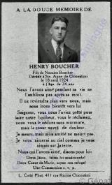 Genealogy Boucher