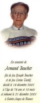 Généalogie Faucher