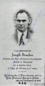 Généalogie Boucher