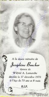 Généalogie Boucher