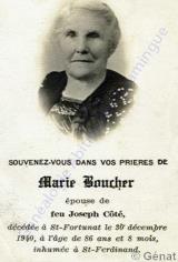 Généalogie Boucher