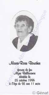 Genealogy Boucher