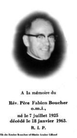 Généalogie Boucher