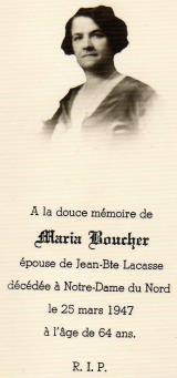 Genealogy Boucher