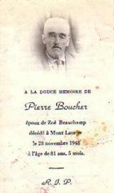 Généalogie Boucher