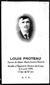 Généalogie Proteau