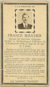 Généalogie Boucher