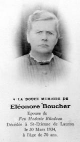 Généalogie Boucher