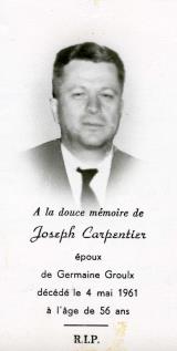 Genealogy Carpentier