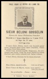 Généalogie Gosselin