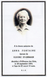 Généalogie Fontaine