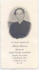 Généalogie Larose