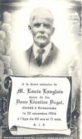 Généalogie Langlais