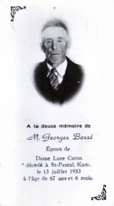 Généalogie Bosse