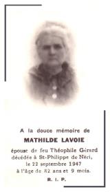 Généalogie Lavoie