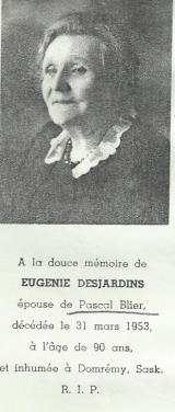 Généalogie Desjardins