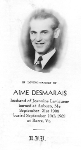 Généalogie Desmarais