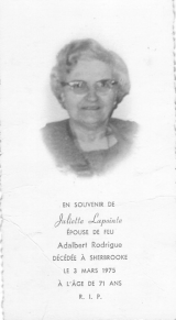 Généalogie Lapointe