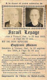 Genealogy Lepage