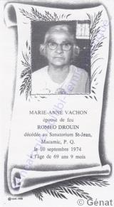 Genealogy Vachon