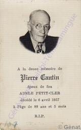 Genealogy Cantin