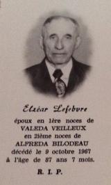 Généalogie Lefebvre