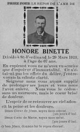 Généalogie Binet